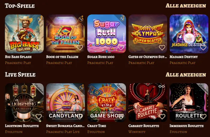 PlayJonny Casino games